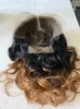 Honey Blonde Ombre Body Wave Lace Front Human Hair Wigs Pre Zieszany Brazylijski Glueless Remy Frontal Wig Dla czarnych kobiet Diva1