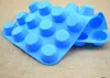 DIY silicone cupcake Mold 24 cups creative cake Mould non-stick 4 colors cupcake modelling tools