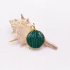 Andy Jewel Perline in argento sterling 925 Ciondoli pendenti in vetro di Murano verde Adatto per bracciali gioielli stile Pandora europeo Collana 368154GMU