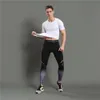 Leggings a compressione da palestra da uomo Pantaloni da allenamento sportivo Pantaloni da corsa da uomo Pantaloni da jogging per abbigliamento sportivo da uomo X Task Force