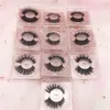 New Falso 3D Mink Cílios Mink Lashes Handmade cílios falsos Maquiagem pestana Extensão Eye Lashes Maquiagem