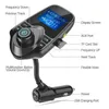 T10 Auto-drahtlose MP3-Player Bluetooth FM Transmitter Freisprechfunktion Car Charger Kit mit TF-Slot 1,44" LCD-Display