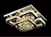 Plafoniera da incasso Lampada da soffitto Illuminazione moderna Luce cromata LED dimmerabile Lampada da soffitto a LED in cristallo K9 di lusso per camera da letto MYY