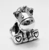 Wysokiej jakości oryginalne S925 Sterling Silver Bruno Unicorn Charms Fit dla Pandora Bransoletka DIY Bead Charm