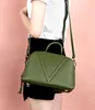 Designer-Nouveau sac de dame en cuir à une épaule à la mode coréenne avec un sac à main à géométrie simple et élégante avec un chevauchement oblique