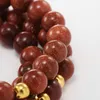 YJX01 GARNET PIXIU BRACELETシングルリングカップルモデルマルチレイヤーROSE PIXIU BRACELET NEW3527266