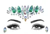 Nieuwe 3D Crystal Tattoo Eye Gems Stickers Crystal Face Body Jewels Festival Party Glitter Eye Stickers Tattoo Fancy Makeup Beauty Tool