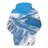 Nouveaux arbres forêt Nature 3D sweats à capuche imprimés paysage de montagne ou de mer hommes femmes décontracté sweat à capuche manteaux cadeau de noël