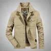 Plus Storlek Ny vårmantel Män Högkvalitativ Casual Cotton Outwear Brand AFS Jeep Mens Jackets Windbreaker Bomber Jacka M-6XLMX191012