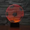 3D LED Night Light Futebol 7 Cores Mudando USB Touch Illusion Futebol Luzes Visuais Decoração de Casa Mesa Luminaria Mesa de Presente mp1496293