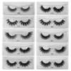 Eyelashes inteiros 203050100 PCs 3D Lashes naturais cílios naturais de vison com maquiagem falsa falhas em bulk5624924