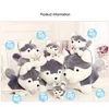 Siberian Husky doll 2 Hu peluche cane grande simulazione animale bambola bambola bambini che dormono cuscino f33