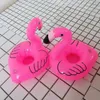 Uppblåsbar Flamingo Drinks Mugghållare Pool Floats Bar Coasters Floating Devices Barn Badleksak 10 p/l