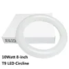 9 LED CIRCLINE Glödlampa - 8 tum 10W 6000K Cool White 1200LM 8 "LED Cirkulär taklampa FC8T9 Inomhusbelysning