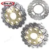 Arashi For KAWASAKI Z750R ABS 2011 2012 CNC Floating Front Rear Brake Disc Disk Rotors Motorcycle Z 750 R Z750 750R 11 12