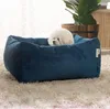 Bekväm hund soffa katt bo borttagbar husdjur säng lätt att rengöra hundhus kennel prinsessan husdjur sleching cushion valp neddy basket1242g