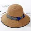 Sun Cap protetor solar Cap Lady New Verão chapéus de sol Feminino Primavera Folding Arcos Estudantes Lazer Praia aba larga Hat