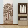 Papier peint Mural arbre stéréo 3D moderne et créatif, autocollant de porte de salon chambre à coucher, décor artistique en PVC auto-adhésif imperméable