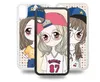 iPhoneの空白X XS Max XR 2D Sublimation Print Hard Plastic Phone Case Metal Insert Mobile Phone Shell 0Z