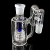 Apanhador de cinzas de vidro novo com 14,4 mm de 18,8 mm de junta tubo de fumaça de vidro dab odenado bong bong fumaça acessórios de água tubo de água