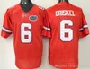 NCAA Florida Gators College 15 Tim Tebow Jerseys 22 Emmitt Smith 6 Jeff Driskel Football Jerseys University Bordado Azul Laranja Branco