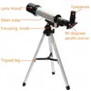 F36050M SPACE MONOCULAIRE EXTÉRIEUR CAMERA ASTRONOMICAL TELESCOPE AVEC PORTABLE TROPID REPORT DE TEPPORT 360 / 50MM TELESCOPIQUE