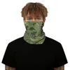 US STOCK Camo gedruckte 3D-Seamless-Gesichtsmaske Mundschutz Bandanas für Staub, Skimaske Sportfischen Stirnbänder Laufen für Männer FY6005 Wome