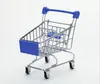 Supermarket Handcart Baby Toys Mini Trolley Toy Utility Carts Storage Folding Shopping Cart Basket Toys Children Boys Novelty Item1375502