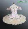 Lila Rosa Dornröschen Ballett Tutu Mädchen Beige Rosa professionelle Ballettkostüme Blumenfee klassisches Ballettkleid Pfannkuchen tut311R