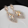 Diamond Tassel Earrings Studs Glass Tassel Drop Dangle Ear rings Wedding Jewelry women earrings will and sandy