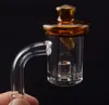 Carb Cap 10mm 14mm 18mm Erkek Kadın Karma İçin Cam bonglar ile 2mm Kalın XL 25mm OD Çekirdek Reaktör Kuvars Banger Çiviler