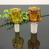 Multicolor Cartoon Glass Bubble Head стекла конвертер Оптовая Bongs масло горелки Трубы Водопроводные трубы Стекло труб нефтяных вышек Курение