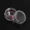 5ML Clear Plastic Cosmetic Sample Container 5G Jar Pot Small Empty Camping Travel Eyeshadow Face Cream Lip Balm 5ML Bottle4895307