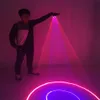 DJ 춤 클럽 진실한 파란 자전 LED 장갑 빛 선술집 당 레이저 쇼를 위한 청록색 빨간 레이저 장갑