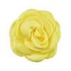 6cm Silk flower baby Kids DIY Hair accessory flowers flat back Head Flower corsage For Headband hat decoration5007996