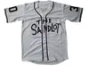 30 Benny 'The Jet' Rodriguez The Sandlot Legends Baseball Jersey Hommes Cousu nom et numéro Maillots Blanc Livraison Gratuite