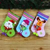 Ornamenti Borsa Calza della Befana Buon Natale Babbo calzino regalo di natale decorazioni Candy Bag Albero