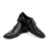 Nouvelle entreprise de cuir authentique oxfords Fashion Wedding Party Male Robe Lace Up Office Men Footwes Footwear Footwear