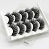 5pairs 3D Mink Hair False Eyelashes NaturalThick Long Eye Lashes Wispy Makeup Beauty Extension Tools8053949