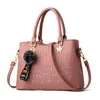 HBP Portemonnees Handtassen Zacht PU-leer Mode Totes Tas Vrouwelijke schoudertassen met grote capaciteit Roze kleur