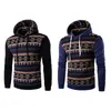 COCKCON Hoodies Mens Hombre Hip Hop Male Hoodie Fashion Geometric Print Sweatshirt Suit Men Slim Fit Men Hoody XXL