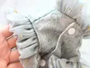 Dog Apparel luxury clothes celebrities senior gray 3D pearl head-ornaments feather royal dress cat wedding297M