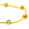 Bracelet de perles d'eau douce pour femmes, bijoux créatifs et simples à la mode, bracelet de perles d'eau douce irrégulières, vente en gros
