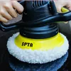 SPTA 9 10 Inch Car Polisher Pad Bonnet Polishing Buffing Waxing Cover Case For Waxer Bonnet Auto Polish Machine