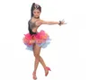 Girl Latin Dance Rumba Samba Clothing Girls Salsa Dresses Girls Stage Wear Costumes Kid's Ballroom Dressing Chinese Folk Dancing