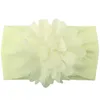 Gorąca Sprzedaż Szyfonowy Kwiat Baby Headbands Cute Princess Girls Nylon Headbands Zespoły głowy Niemowlęta noworodka