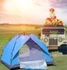 Atacado Tendas Automáticas Ao Ar Livre Jogando Pop Up À Prova D 'Água Camping Caminhada Caminhada À Prova D' Água Grande Família Tendas UV Sunscreen Park Barraca