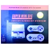 Super Mini Classic SFC Nostalgic المضيف يمكن تخزين 400 مصغرة التلفزيون المحمولة لعبة وحدة التحكم فيديو ل nes snes ألعاب مع engilsh التجزئة مربع dhl