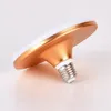 Edison2011 Faretto LED UFO Lampadina rotonda globo E27 12W 18W 24W 36W 50W Lampadine LED bianco freddo Lampada AC220V