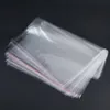 Förvaringspåsar Rensa självhäftande tätning av plastförpackningspåse Återställbar cellofan OPP Poly Bags Presentväskor5571468